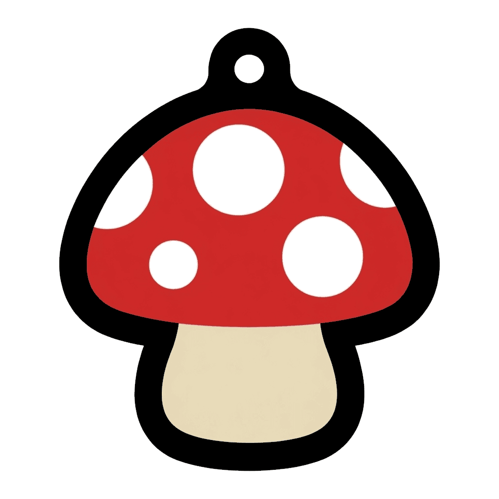 Mushroom (classic toadstool)